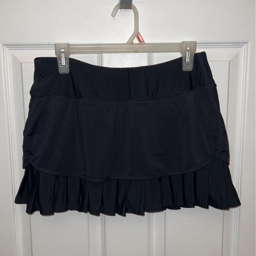 Black Tennis Skort